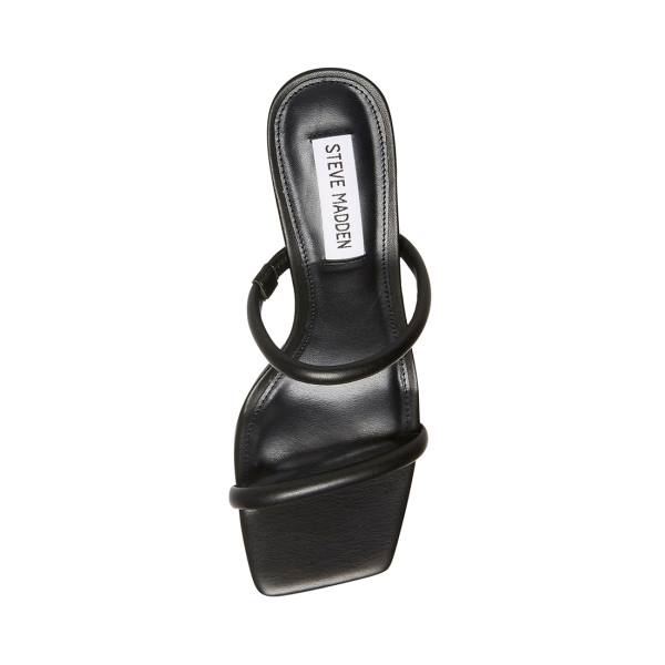 Steve Madden Lilah Women's Heels Black | SM-763QX