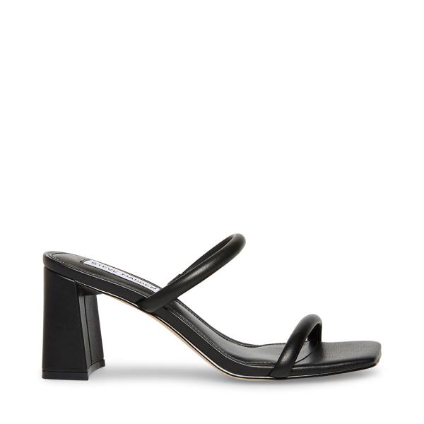 Steve Madden Lilah Women\'s Heels Black | SM-763QX