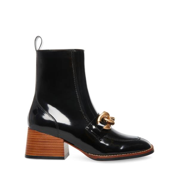 Steve Madden Loreen Women\'s Booties Black | SM-908PB