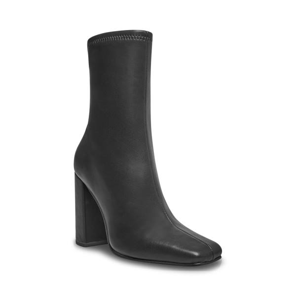 Steve Madden Lynden Women's Booties Black | SM-923NY