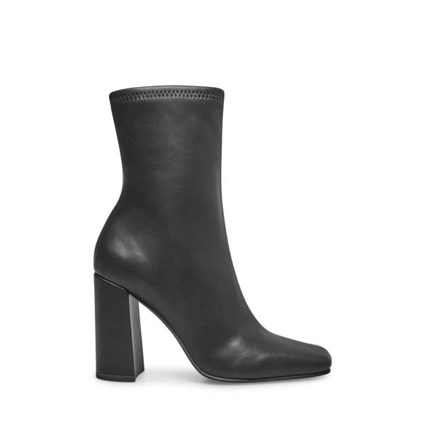 Steve Madden Lynden Women\'s Booties Black | SM-923NY