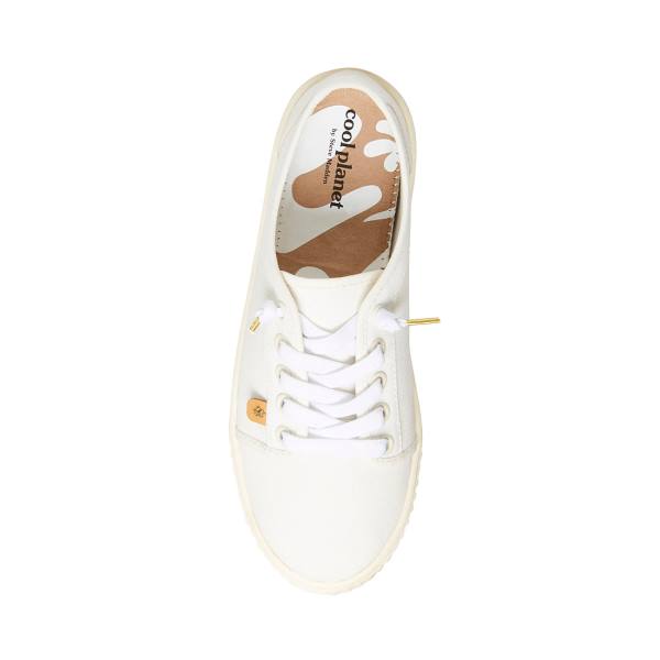 Steve Madden Maevee Natural Women's Sneakers Beige | SM-851JW