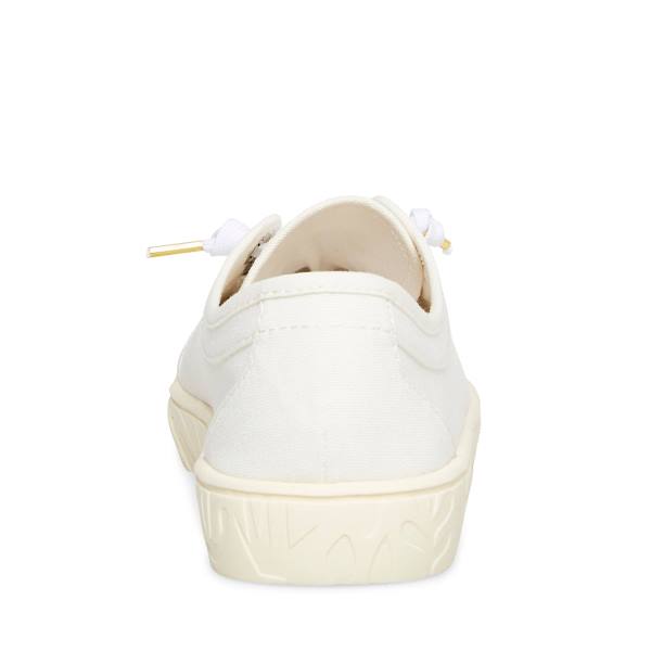 Steve Madden Maevee Natural Women's Sneakers Beige | SM-851JW