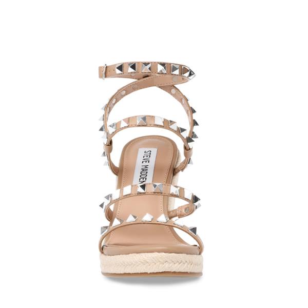 Steve Madden Mali Tan Women's Sandals Brown | SM-076QH