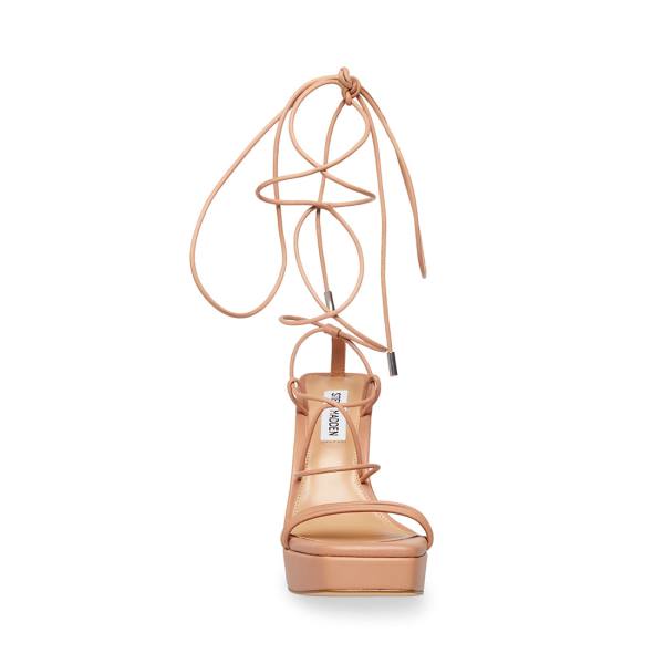 Steve Madden Manzie Tan Women's Heels Brown | SM-860GW