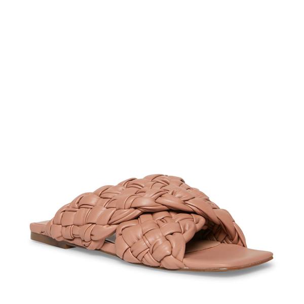 Steve Madden Marina Tan Women's Sandals Beige | SM-489HY