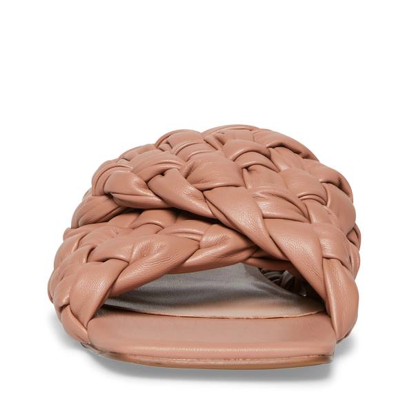 Steve Madden Marina Tan Women's Sandals Beige | SM-489HY