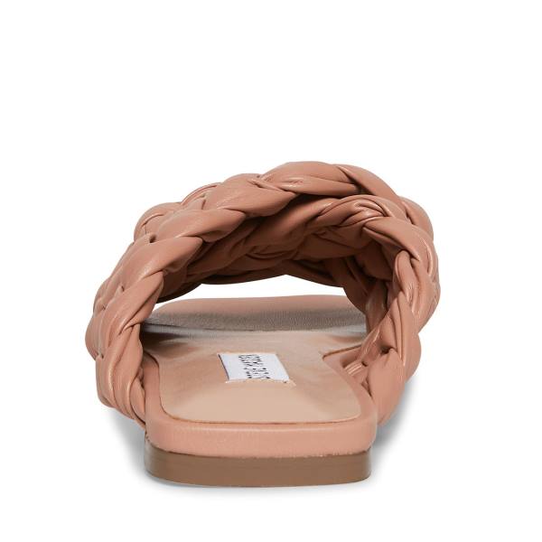 Steve Madden Marina Tan Women's Sandals Beige | SM-489HY