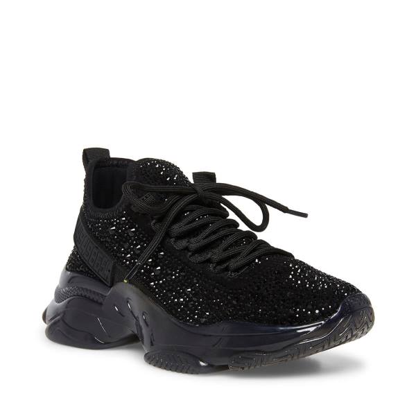 Steve Madden Maxima-r Women's Sneakers Black | SM-032OB