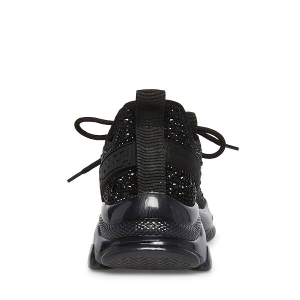 Steve Madden Maxima-r Women's Sneakers Black | SM-032OB