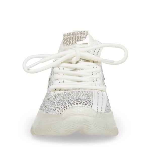 Steve Madden Maxima-r Women's Sneakers White Multicolor | SM-041PB