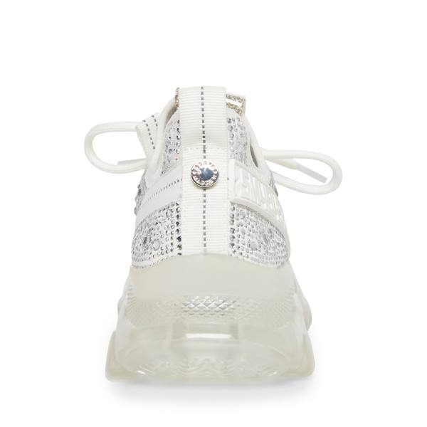 Steve Madden Maxima-r Women's Sneakers White Multicolor | SM-041PB
