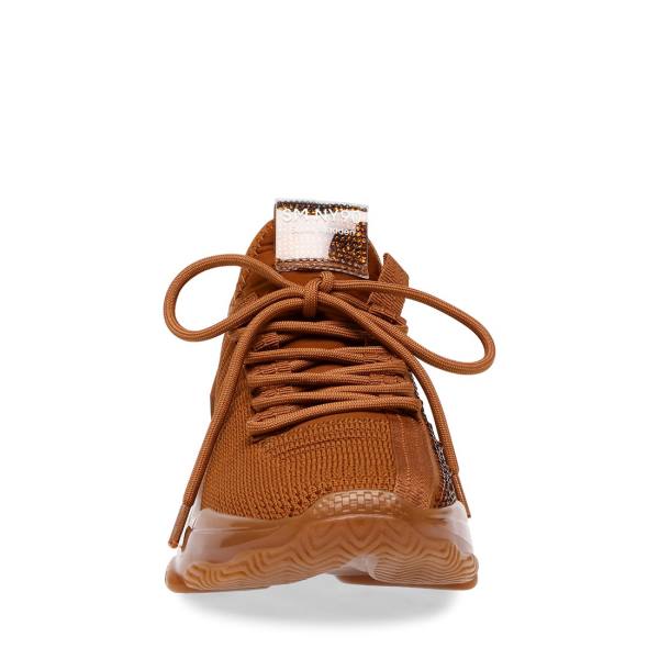 Steve Madden Maxx Men's Sneakers Brown | SM-527DJ