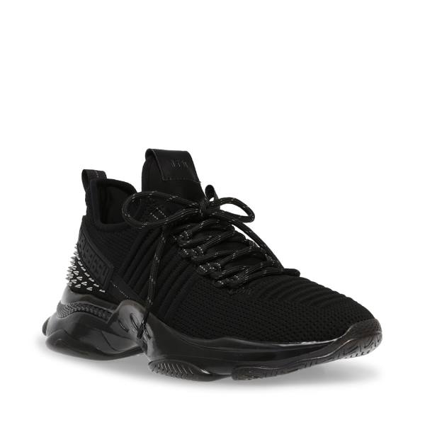 Steve Madden Maxx-s Men's Sneakers Black | SM-307ME