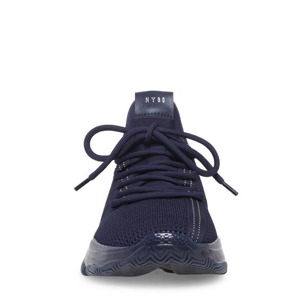 Steve Madden Maxxximo Men's Sneakers Navy | SM-483AT