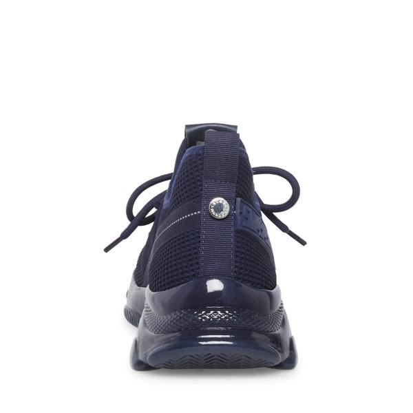 Steve Madden Maxxximo Men's Sneakers Navy | SM-483AT