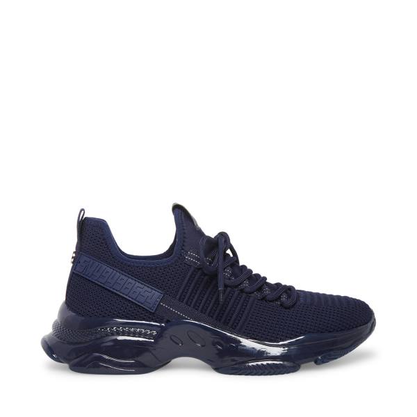 Steve Madden Maxxximo Men\'s Sneakers Navy | SM-483AT