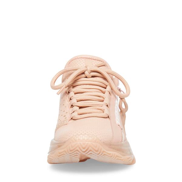 Steve Madden Measure Blush Women's Sneakers Pink | SM-276DC