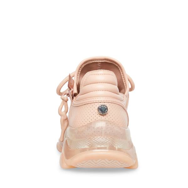 Steve Madden Measure Blush Women's Sneakers Pink | SM-276DC
