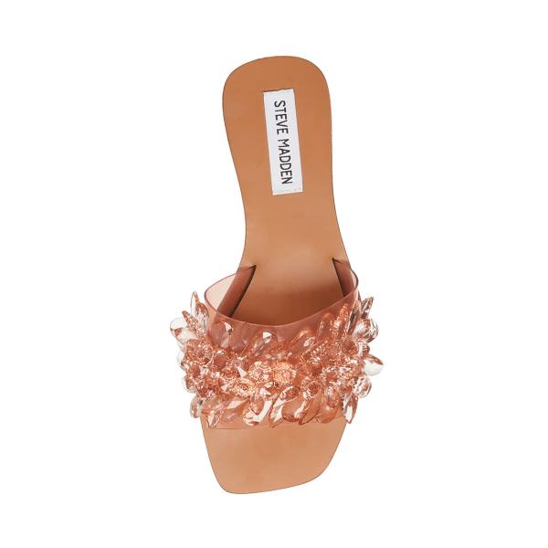 Steve Madden Miley Blush Women's Sandals Pink | SM-035JX