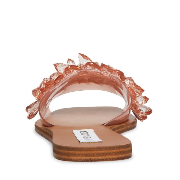 Steve Madden Miley Blush Women's Sandals Pink | SM-035JX