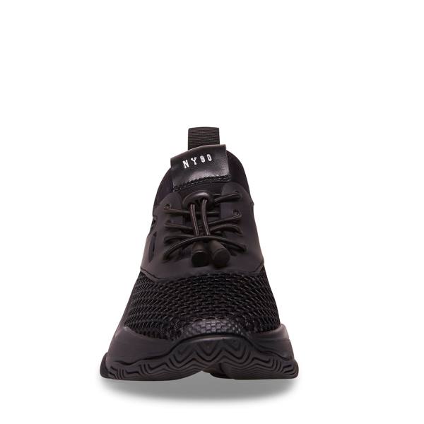 Steve Madden Milo Women's Sneakers Black | SM-184SV