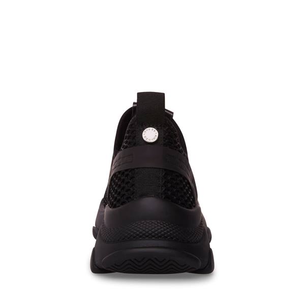 Steve Madden Milo Women's Sneakers Black | SM-184SV
