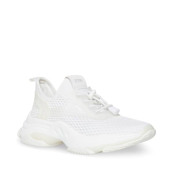 Steve Madden Milo Women's Sneakers White | SM-794UO
