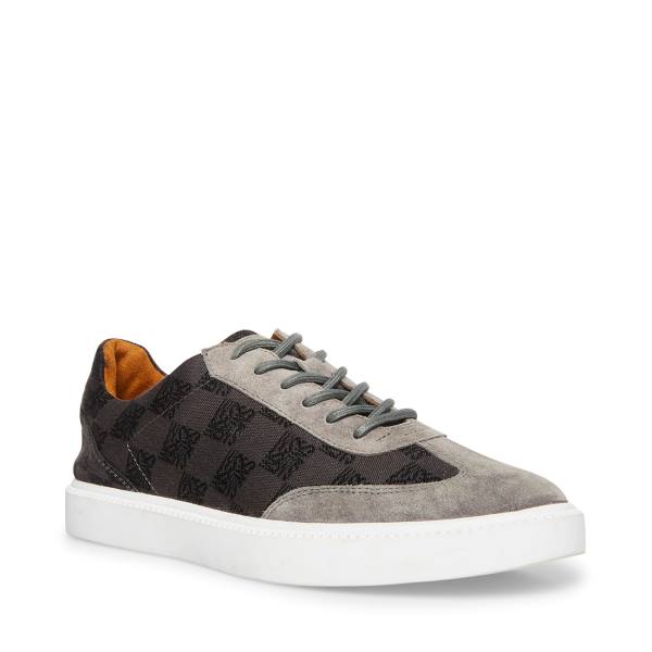 Steve Madden Monterey Men's Sneakers Grey | SM-687BC