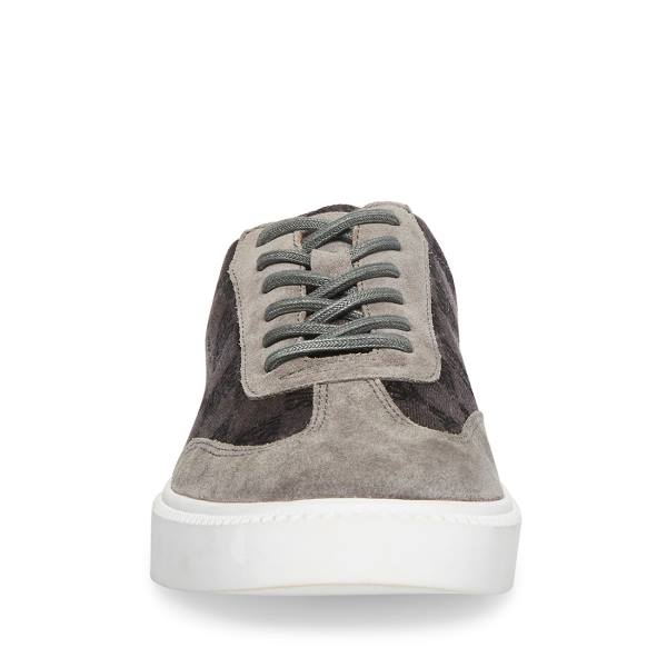 Steve Madden Monterey Men's Sneakers Grey | SM-687BC