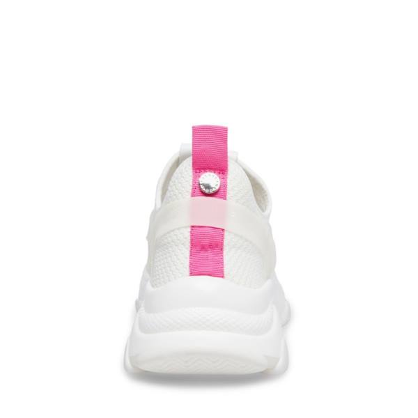 Steve Madden Myles Women's Sneakers White | SM-157CR