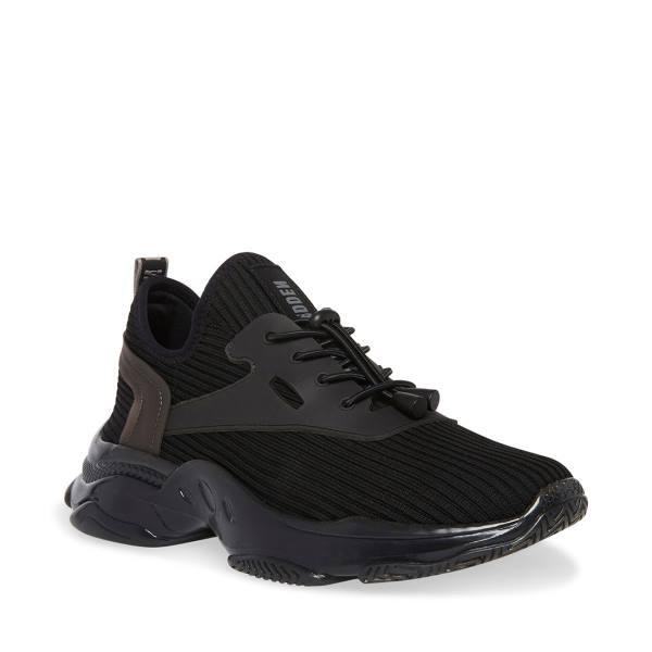 Steve Madden Mylo Men's Sneakers Black | SM-378YB