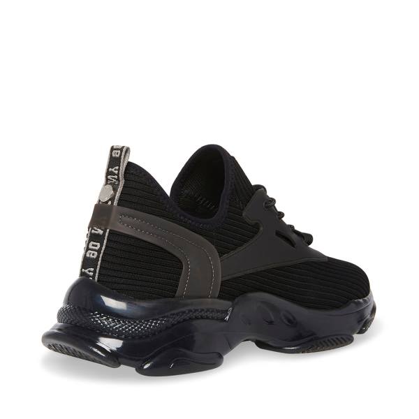 Steve Madden Mylo Men's Sneakers Black | SM-378YB