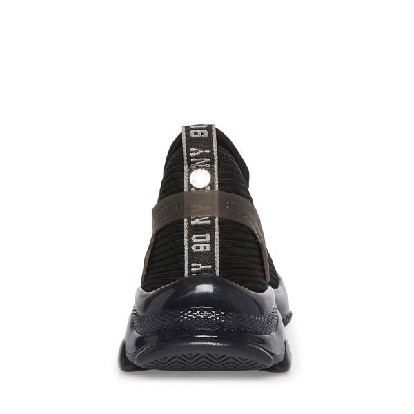 Steve Madden Mylo Men's Sneakers Black | SM-378YB