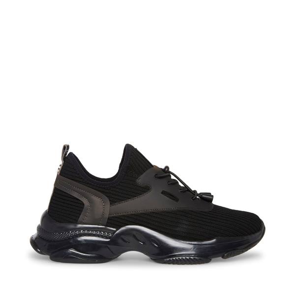 Steve Madden Mylo Men\'s Sneakers Black | SM-378YB