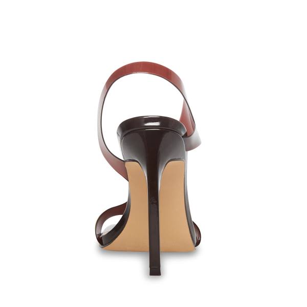 Steve Madden Nila Women's Heels Brown | SM-149OF