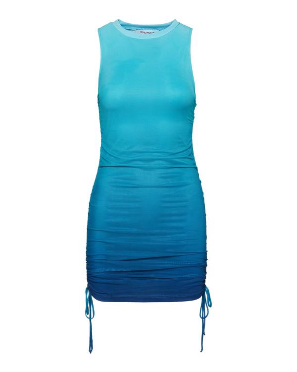Steve Madden Ombre Sleeveless Mini Women's Dress Blue Multicolor | SM-109KA