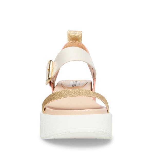 Steve Madden Pastry Blush Women's Sandals Pink Multicolor | SM-415GW