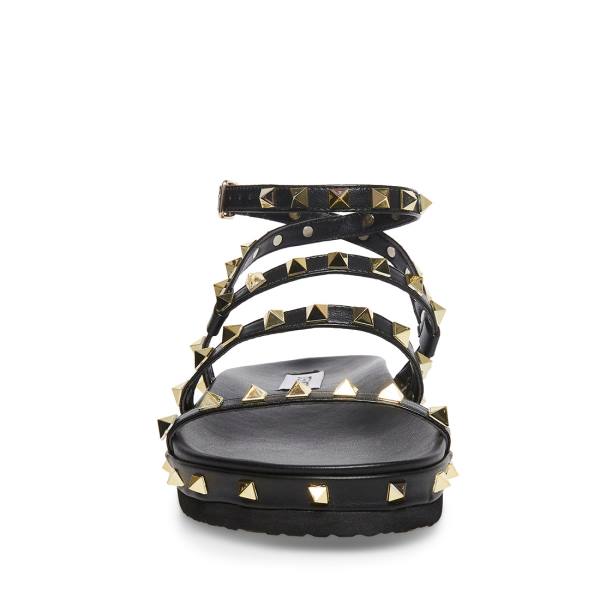 Steve Madden Patrish Women's Sandals Black Multicolor | SM-126UW