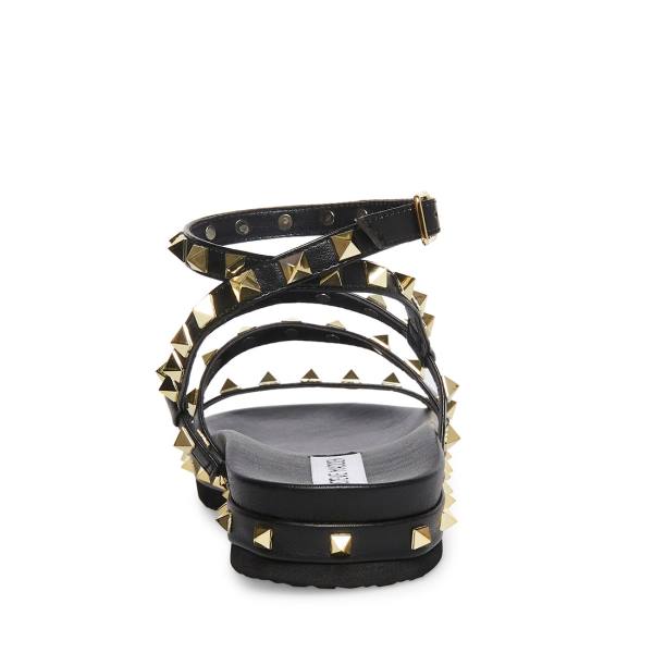 Steve Madden Patrish Women's Sandals Black Multicolor | SM-126UW