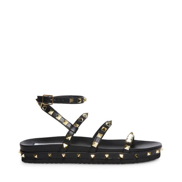 Steve Madden Patrish Women\'s Sandals Black Multicolor | SM-126UW