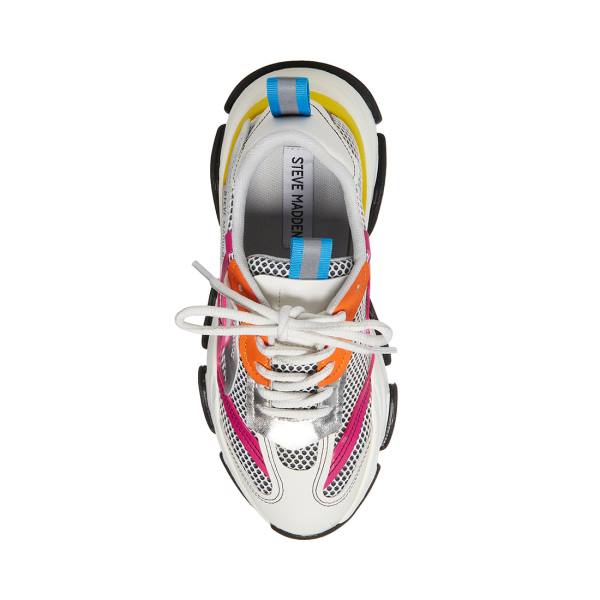 Steve Madden Possession Bright Women's Sneakers Light Multicolor | SM-604MB