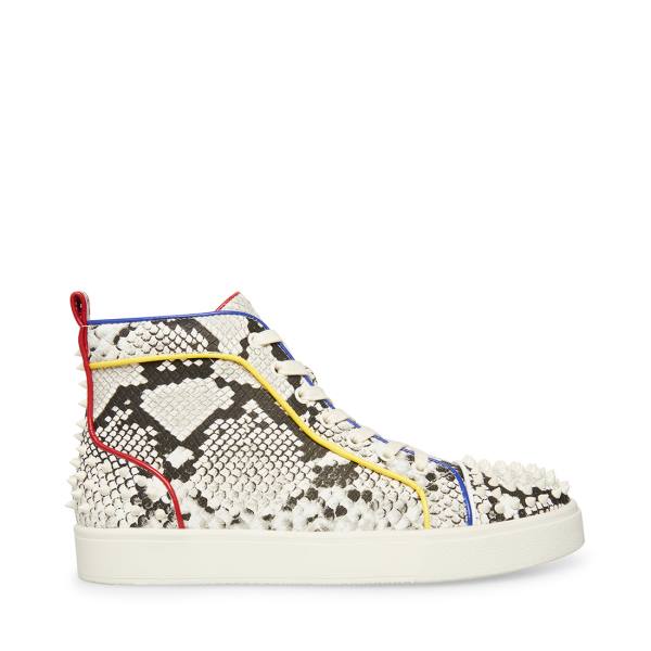 Steve Madden Promoter-s Snake Men\'s Sneakers Multicolor Snake | SM-928SJ