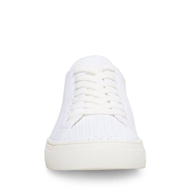 Steve Madden Ranks Women's Sneakers White | SM-487LF