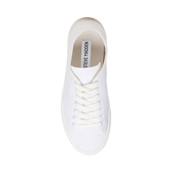 Steve Madden Ranks Women's Sneakers White | SM-487LF