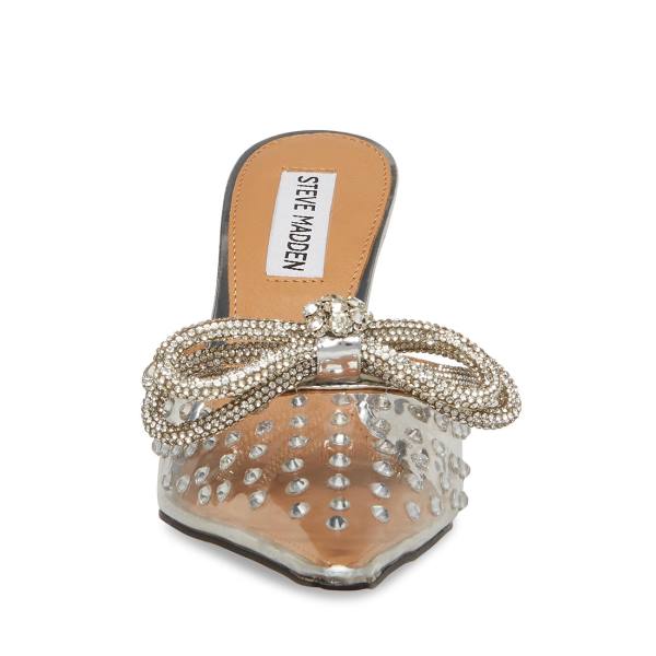 Steve Madden Renae Women's Heels Clear | SM-841VW