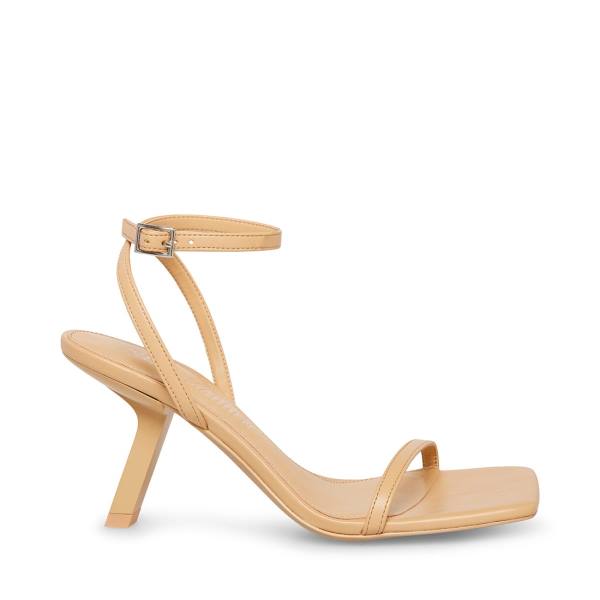 Steve Madden Rosie Tan Women\'s Heels Brown | SM-869QT