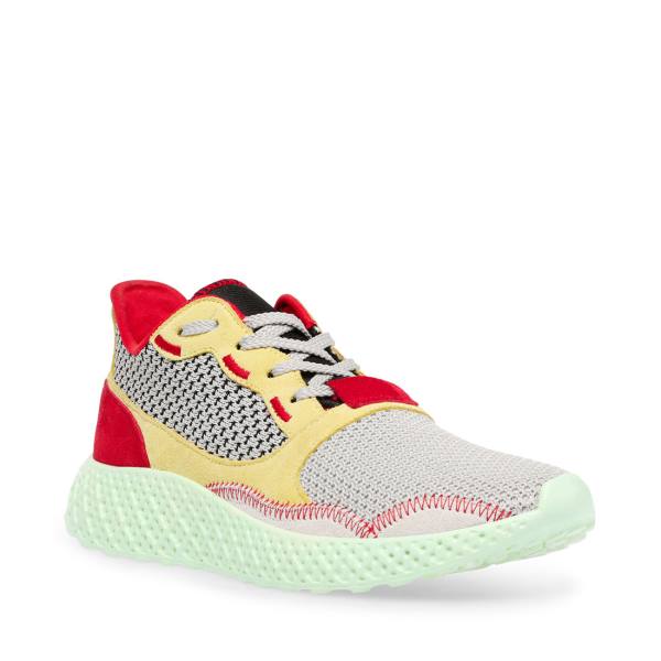 Steve Madden Run Women's Sneakers Grey Multicolor | SM-632JW