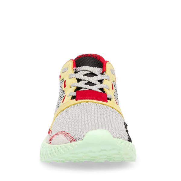 Steve Madden Run Women's Sneakers Grey Multicolor | SM-632JW
