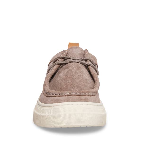 Steve Madden Ryeker Suede Men's Sneakers Grey | SM-284EL